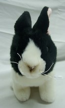 Ganz Heritage Collection Li&#39;l Black &amp; White Bunny 6&quot; Plush Stuffed Animal Toy - £11.90 GBP