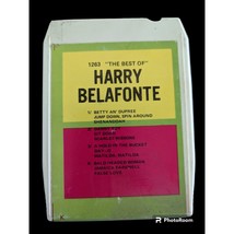 Rare Vintage 8 Track Tape &quot;The Best of&quot; Harry Belafonte Scarlet Ribbons 1970&#39;s - £9.02 GBP