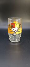 Vintage Snoopy Juice Glass, H 4&quot; X W 2&quot;, Desserts Motif, Anchor Hocking. - $14.06 CAD