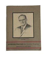 Vtg 1988 Investors Heritage Life Insurance Co Frankfort KY Harry L Water... - $12.99 CAD