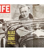1966 James Bond Ian Fleming Bentley Moonraker Life Pull Out COVER ONLY D... - $54.84 CAD