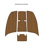 2005 White Shark 285 Bow Mat Boat EVA Faux Teak Deck Flooring Pad Self A... - £374.92 GBP