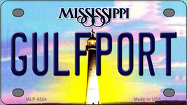 Gulfport Mississippi Novelty Mini Metal License Plate Tag - $14.95