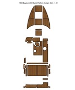 1998 Bayliner 2655 Swim Platform Cockpit Pad Boat EVA Faux Teak Deck Flo... - $2,186.96 CAD