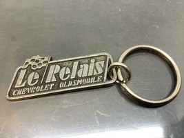 Vintage Promo Keyring Le Relais Chevrolet Oldsmobile Keychain Ancien Porte-Clés - £6.29 GBP