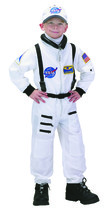 Jr. Astronaut Kids Costume White - Small - £115.86 GBP