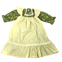 Vintage Holly Hobbie Amy Knickerbocker Doll Friend Dress Clothes Floral  - £11.85 GBP