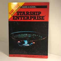 Star Trek Make A Model Book Derrydale Shuttlecraft Galileo Picard Worf Klingon - £11.85 GBP