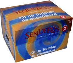 SENDEROS Common Core Vocabulary TEACHING CARD KIT En Espanol 2nd Grado 2... - $79.19