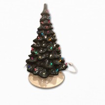 VTG 18.75” Atlantic Style Ceramic Christmas Tree Large ceramic tree lights up - £100.51 GBP