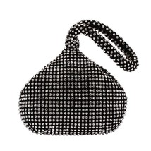 Soft Beaded Women Evening Bag YM1217black Mini(Max Length&lt;20cm) - £7.17 GBP