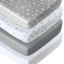 Fitted Crib Sheet For Standard Size Crib And Toddler Mattresses For Boys... - £31.96 GBP