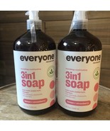(2) Everyone Soap 3-in-1 - lemon strawberry Scent -  32oz Each - $51.28 CAD