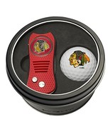 Team Golf NHL Chicago Blackhawks Gift Set Switchblade Divot Tool with Do... - $37.84 CAD