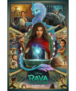 Raya and the Last Dragon 27x40 Movie Poster Authentic NEW-Free S&amp;H w/Tra... - £25.36 GBP