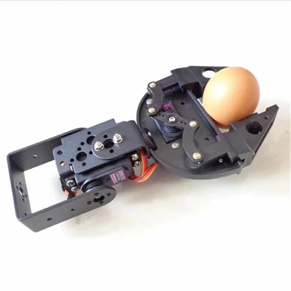 New Robot Clamp Gripper Servo Bracket Mount Mechanical Claw Arm Kit For Diy Toy - £17.29 GBP+