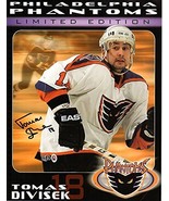 Tomas Divisek Signed Autographed Color 8x10 Photo (Philadelphia Flyers) ... - $276.70 MXN