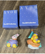 Avon Gift Collection Easter Eggs Eggspression Ornament Sailboat Car Lot ... - £10.21 GBP