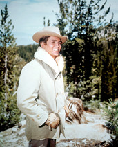 Michael Landon in Bonanza 16x20 Canvas Giclee on Ponderosa Ranch - £54.05 GBP