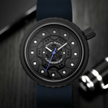 Designed by Oulm - Sports 44mm Designer Men&#39;s Quartz Watch, Sport Style - £22.18 GBP