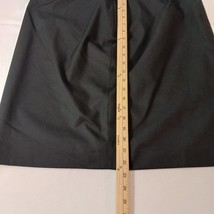 Nine West Women's Back Zip & Side Slit Black Skirt Only Size 16 image 11