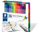 STAEDTLER Color Pen Set, Set of 36 Assorted Colors (Triplus Fineliner Pens) - $35.99