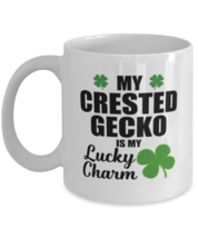 Crested Gecko Mug - Is My Lucky Charm - Funny Coffee Cup For Crested Gecko  - £11.94 GBP