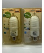 RARE- LED 60Watt Equivalent (14W) Warm Energy Star TORPEDO light bulb 2 ... - $19.79