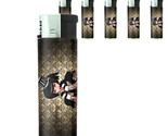 Tattoo Pin Up Girls D26 Lighters Set of 5 Electronic Refillable Butane  - $15.79