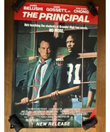 Vintage 1987 Original Movie Poster VHS Release THE PRINCIPAL Belushi  27... - $54.45