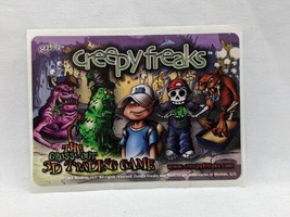 Wizkids Creepy Freaks The Gross-Out 3D Trading Card Game Promo Sticker - £35.89 GBP