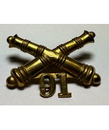 CIRCA 1901-1905, 91st BATTERY, ARTILLERY, INSIGNIA, U.S. ARMY - $644.17 MXN
