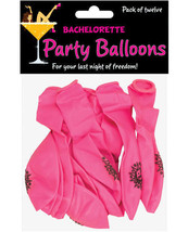 Bachelorette Party Balloons - Pack of 12 - £9.43 GBP