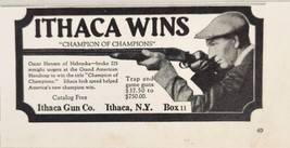 1928 Print Ad Ithaca Trap &amp; Game Shotguns Gun Company Ithaca,New York - £7.41 GBP