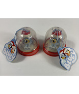 2 Bluey Toy Christmas Ornament 2.5” Figure - BLUEY IN SANTA HAT with Gif... - $19.79