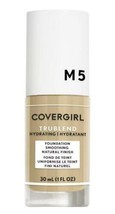 COVERGIRL TruBlend Oil-Free Liquid Foundation, M-5 Caramel Beige, 1 fl oz, - £9.93 GBP