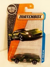 Matchbox 2017 #023 Green Ford GT-40 Race Car MBX Adventure City Series MOC - £9.64 GBP