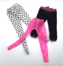 Barbie Clothing Lot of 3 Doll Pants Nylons Leggings&#39; - $10.00