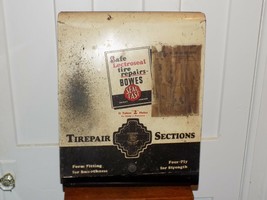 Vintage Bowes Seal Fast Tire Repair Metal Store Counter Display - $198.00