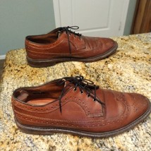 Allen Edmonds sz 10 D Regent Street men’s Oxfords Brown Wingtip Made in USA - $84.15