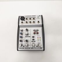 Behringer Eurorack UB502 Compact Mixer - Untested - No  Power Supply - W... - $20.69