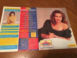 Gabrielle Carteris teen magazine pinup clipping Beverly Hills 90210 1990&#39;s - £3.99 GBP