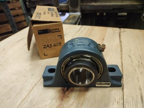 Primary image for Rexnord ZAS2115 Self Aligning Roller Bearing Pillow Block Bearing 1-15/16" Bore.