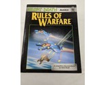 Silent Death Rules Of Warfare Competitive Play Sourcebook Iron Crown Ent... - £15.79 GBP