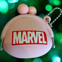 Marvel Pink Coin Purse – Cute Small Coin Pouch with Chain – 6x6 cm - $16.50