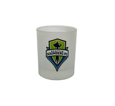 MLS Seattle Sounders FC Whiskey Rocks 8.45 oz Glass Satin Frosted - £18.15 GBP