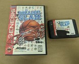 College Slam Sega Genesis Cartridge and Case damaged label - $6.89