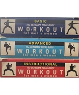 Original Billy Blanks Tae Bo Workout 3 Pack VHS Tapes  - $14.70