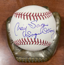 Craig Sager Signed Autograph Baseball Beckett PSA COA RARE “Sager Strong” - £101.98 GBP