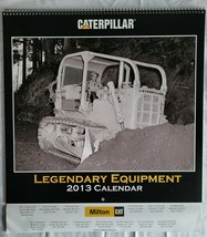 CAT Caterpillar New 2013 Legendary Large Heavy Equipment Calendar - $13.99